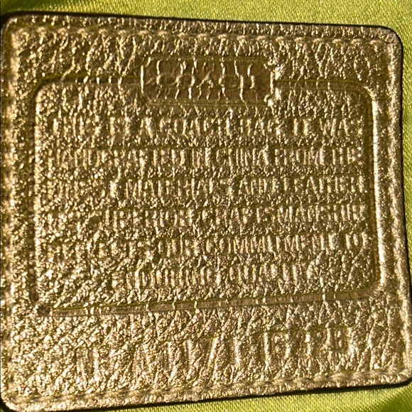 Coach Poppy Legacy Heritage Striped Tote - Picture 16 of 17